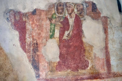 tomba viota cun decori di miniature xiiimu xiv uniche in corsica eccu u guvernatore e i so cunsiglieri